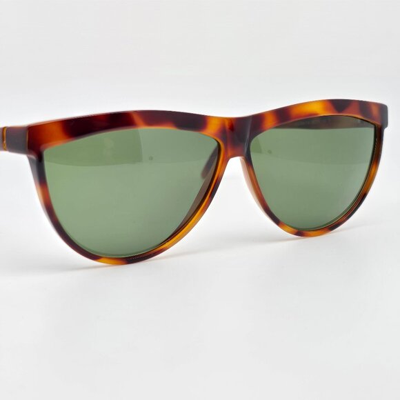 Lino Veneziani L.V. 930-716 Havana Tortoise Frame Green Lens Sunglasses Italy main image 10